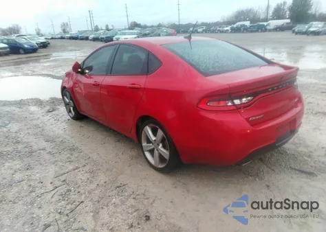 2015 Dodge Dart Gt из США, поврежденный, VIN 1C3CDFEBXFD352619